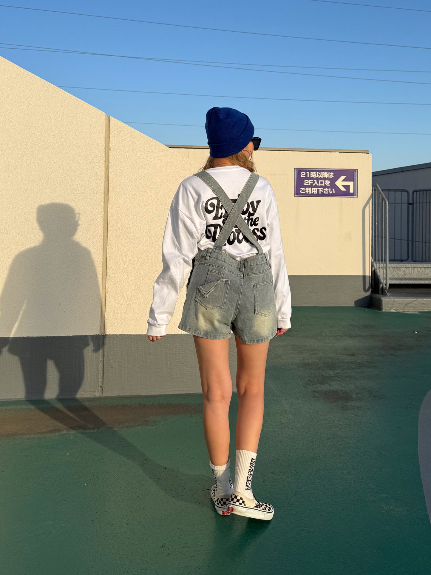 ユニセックスロゴロングスリーブTシャツ DPB73254