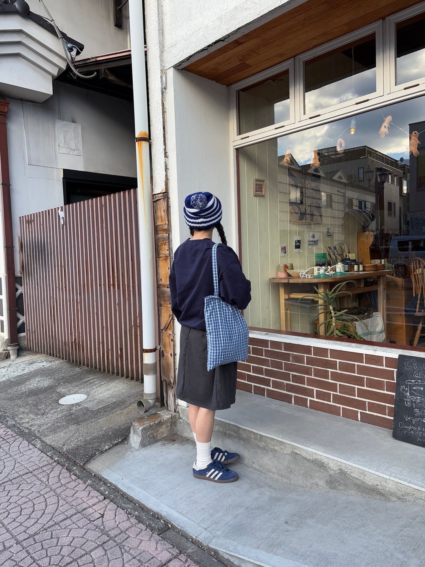 チェックショルダーバッグ DPB84085