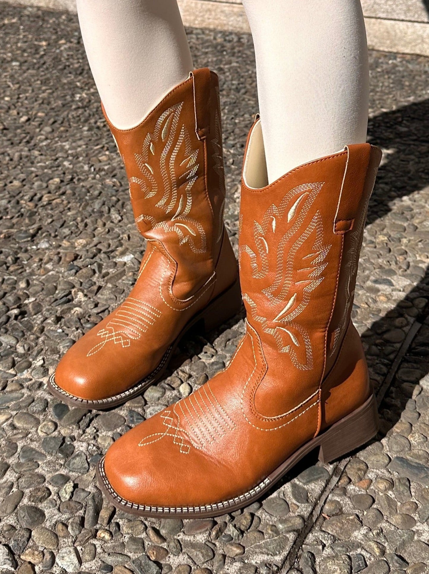 キャメルウエスタンブーツ DPA43332