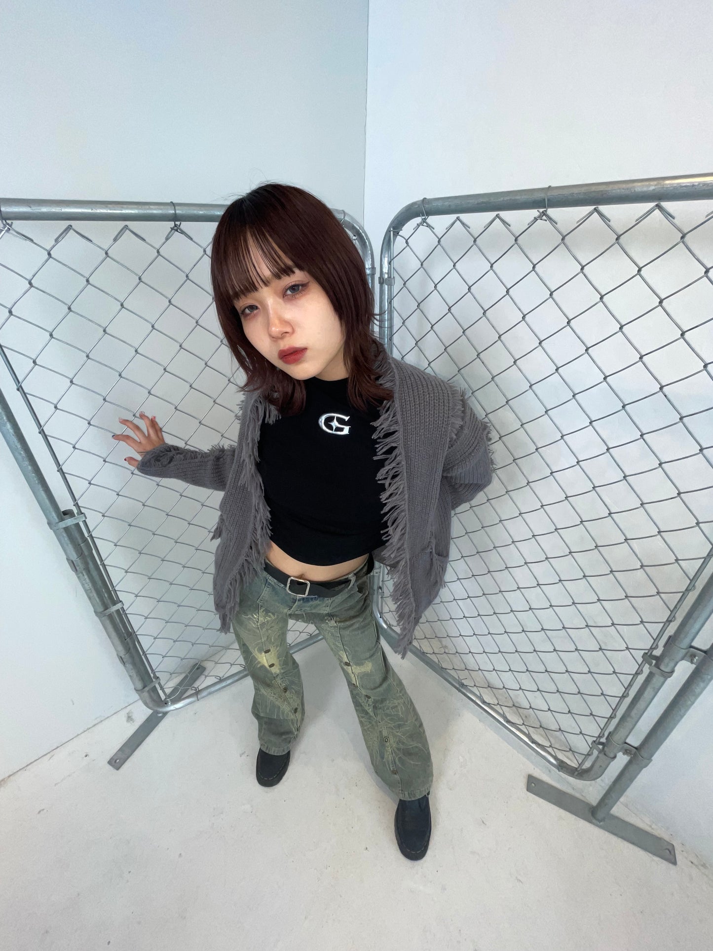 フリンジカーディガン DPA20297