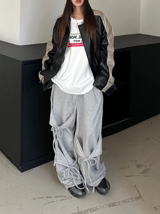 リボンデザインスウェットパンツ DPB71689