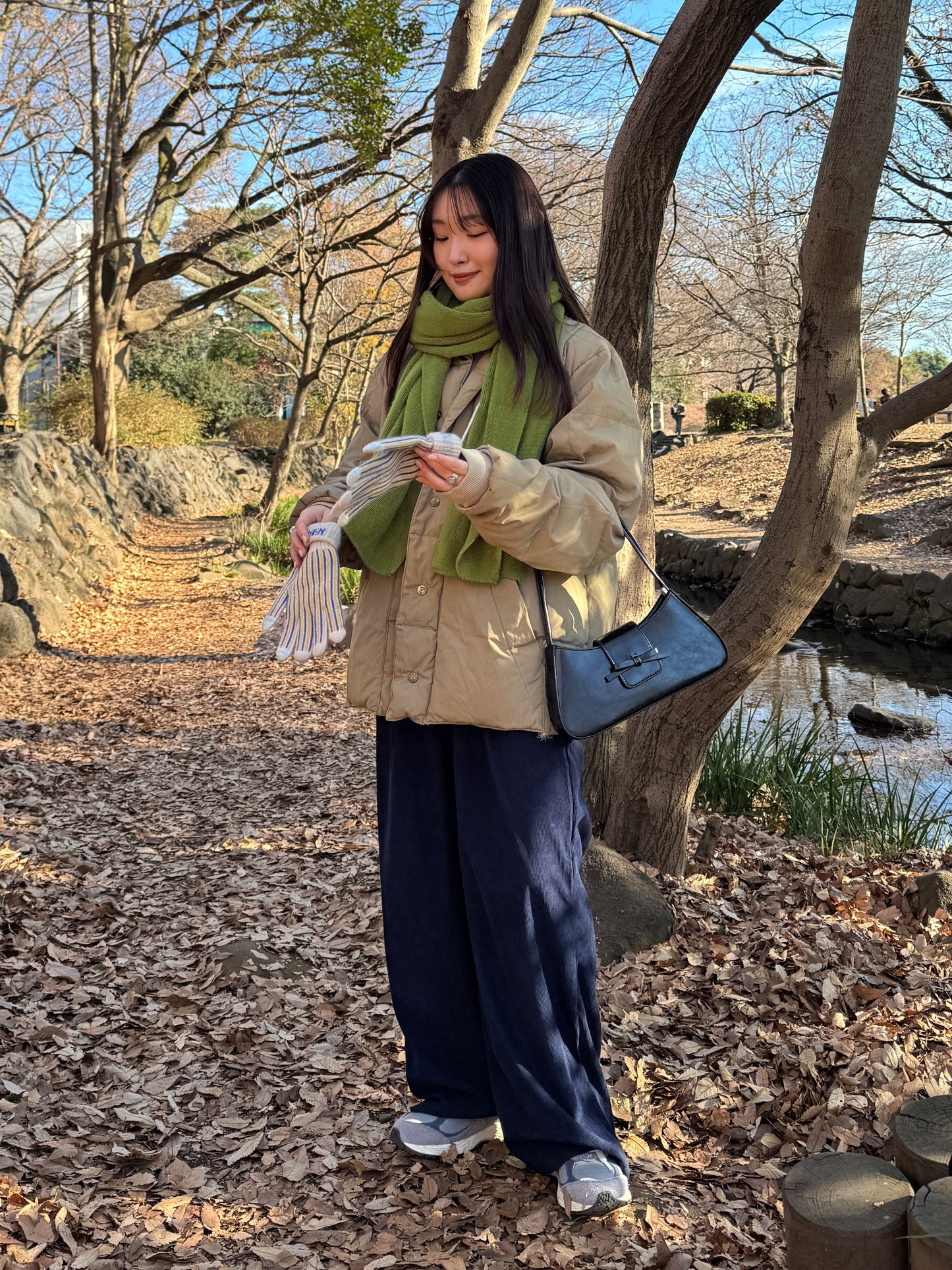 紐付きストライプグローブ DPB78074