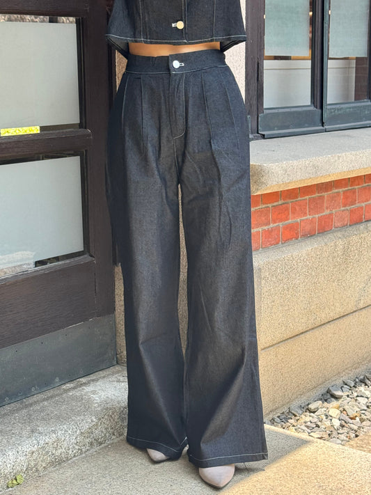 ワイドデニムパンツ CPA45004