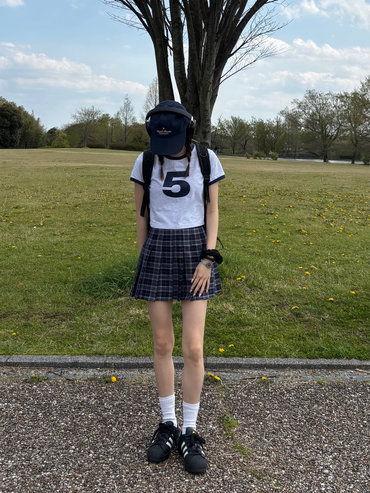 チェックプリーツスカート DPB88006