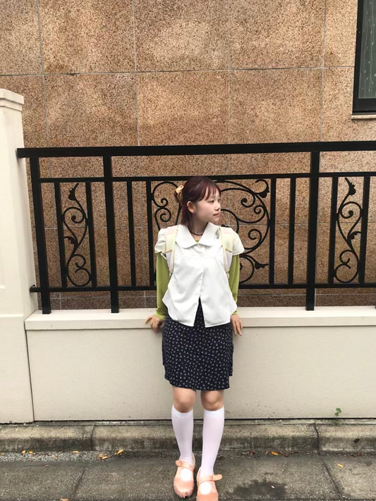 ミニフラワーラップスカート DPC04050