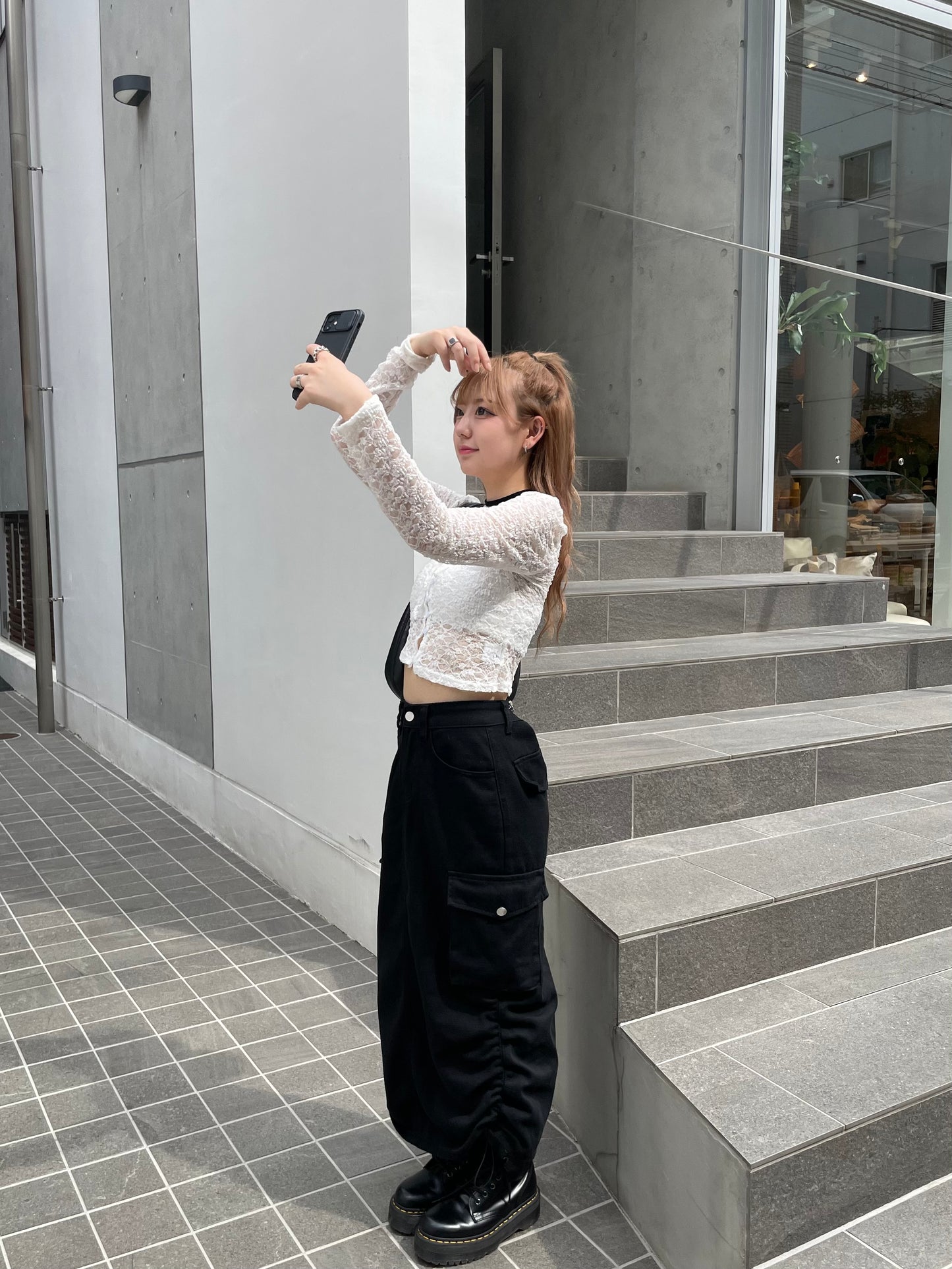 レースリボンカーディガン DPB68069