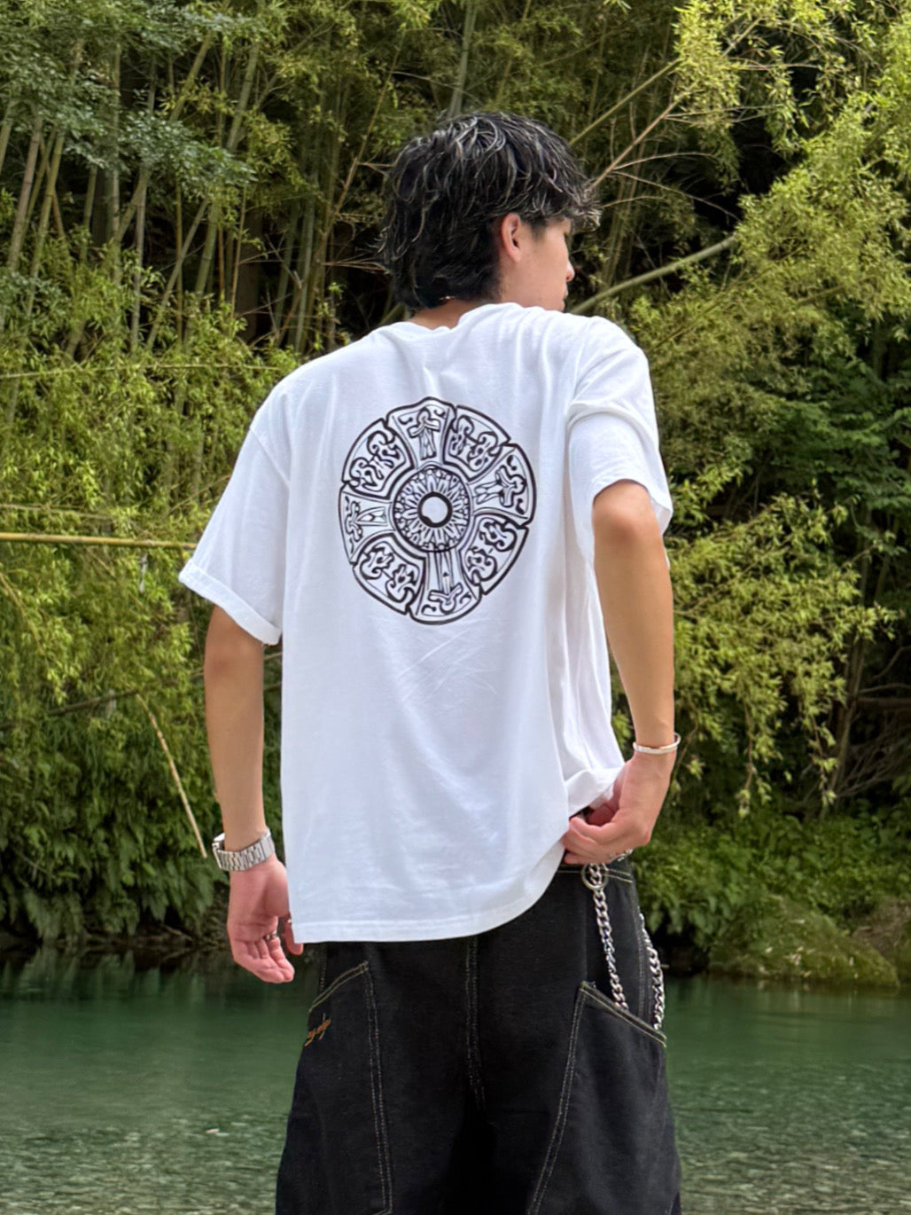Kenshin_バックプリントTシャツ DPB73350