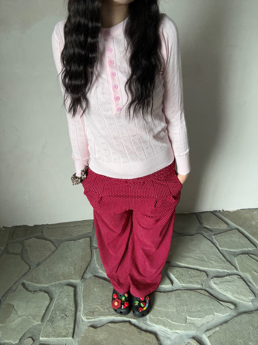 ハーフボタンカットソー DPB95028