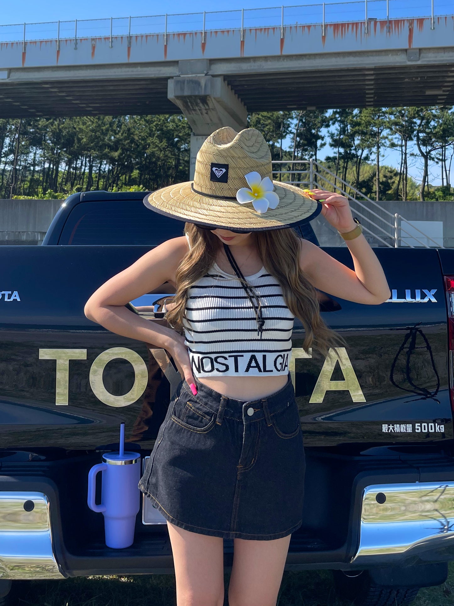 デニムミニスカート DPB73051