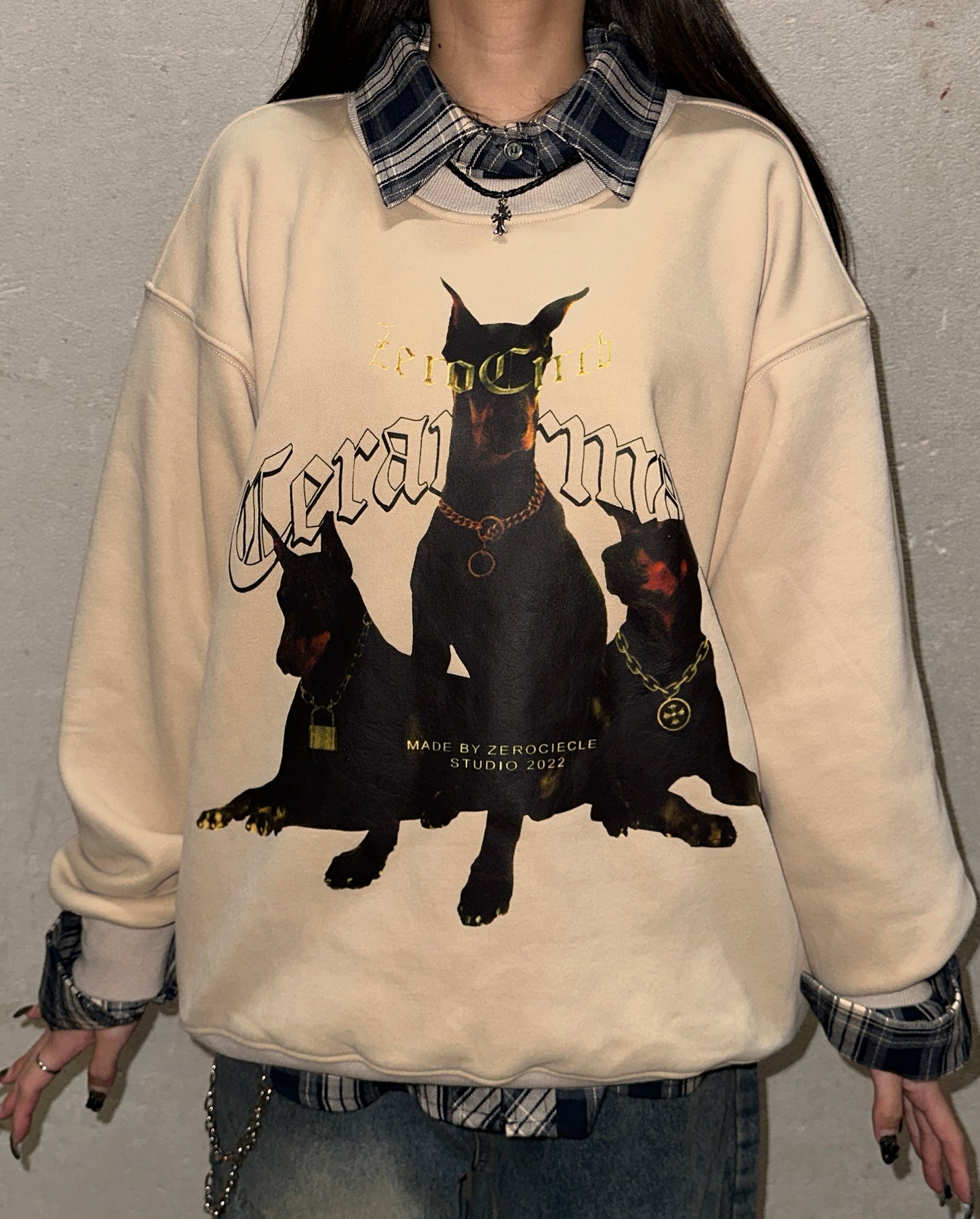 DOGプリントスウェット DPB39174