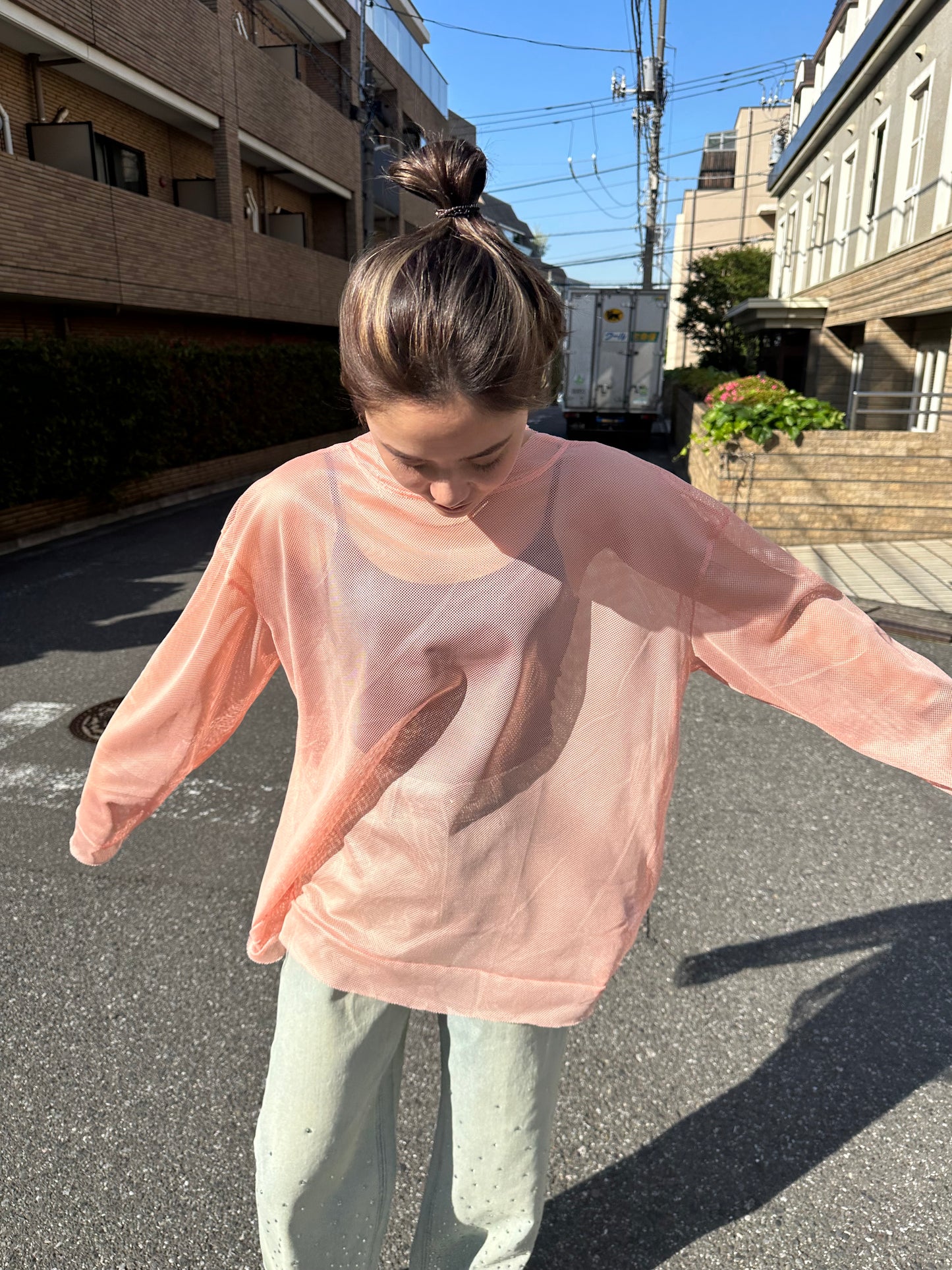 メッシュルーズトップス DPB47265
