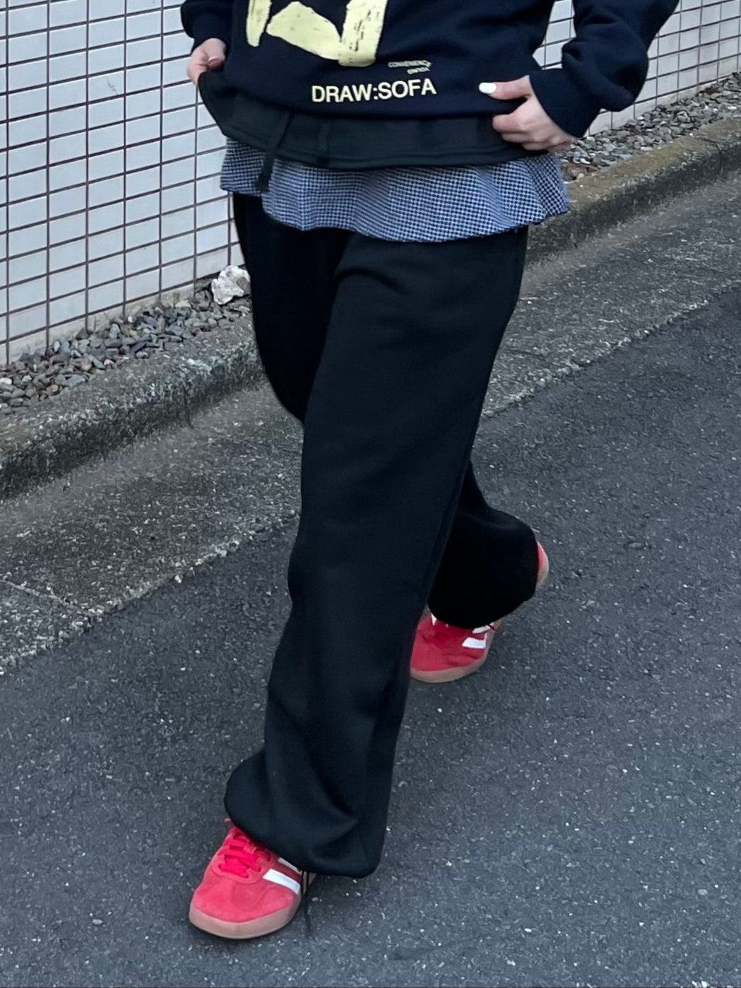 デザインスウェットパンツ DPB84077