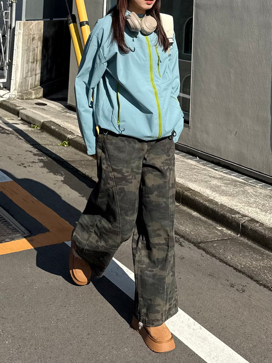 カモフラボリュームデニムパンツ DPB91097