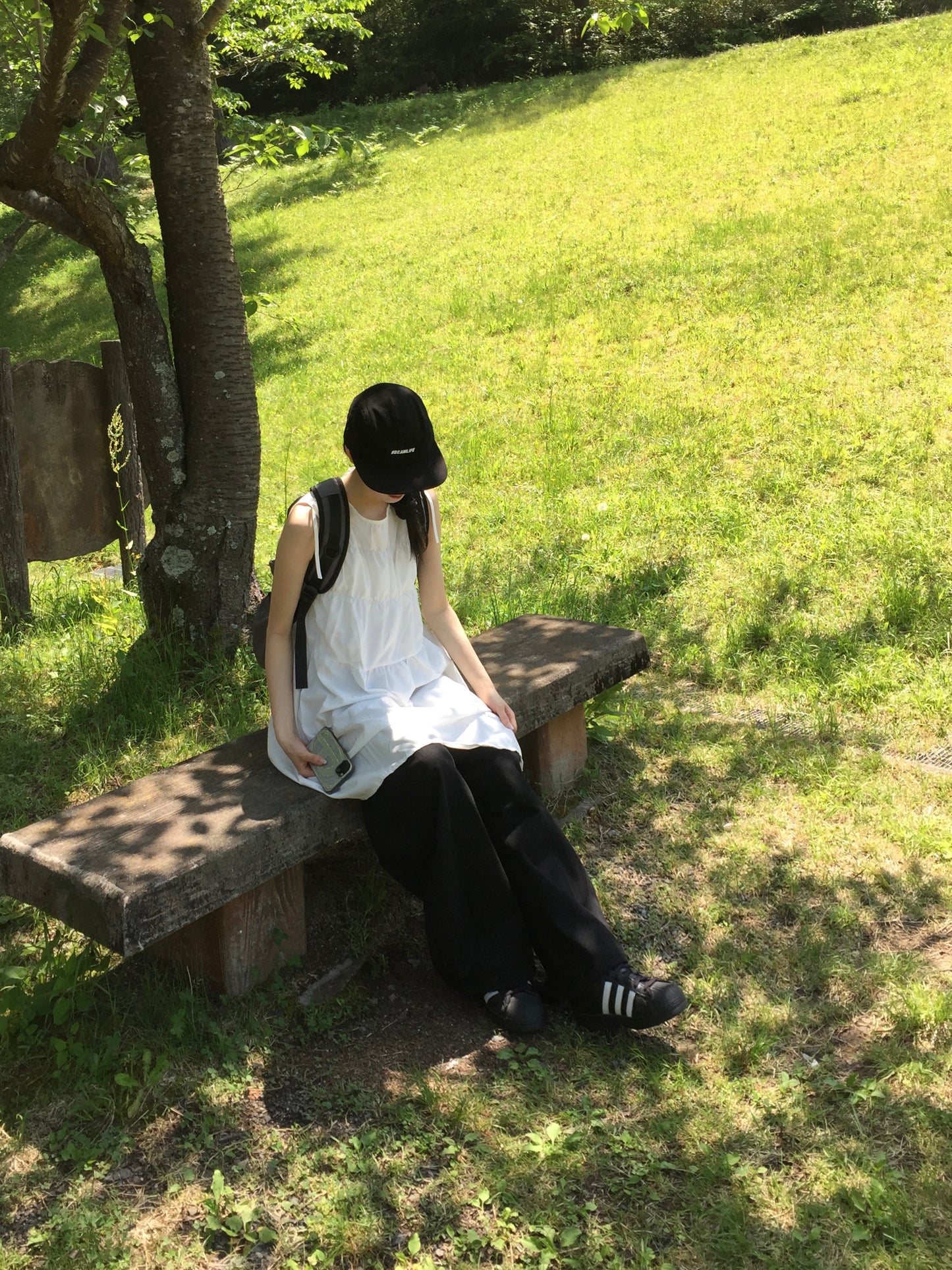 ブラックロゴキャップ DPB88022