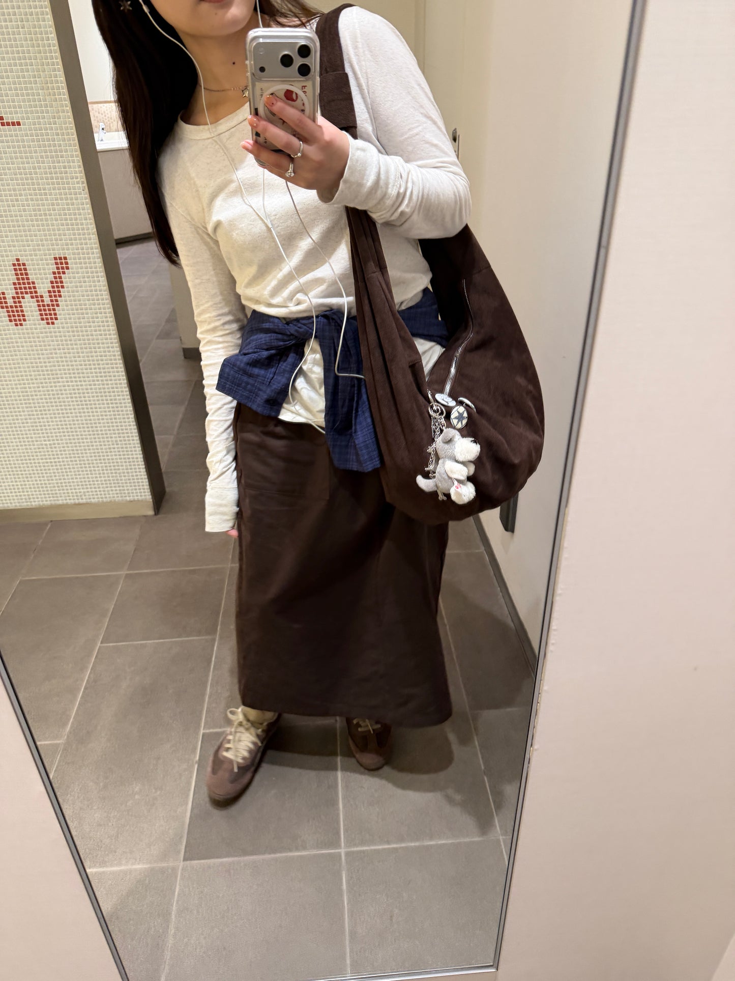 ユーズドライクワイドチェックシャツ DPB78268