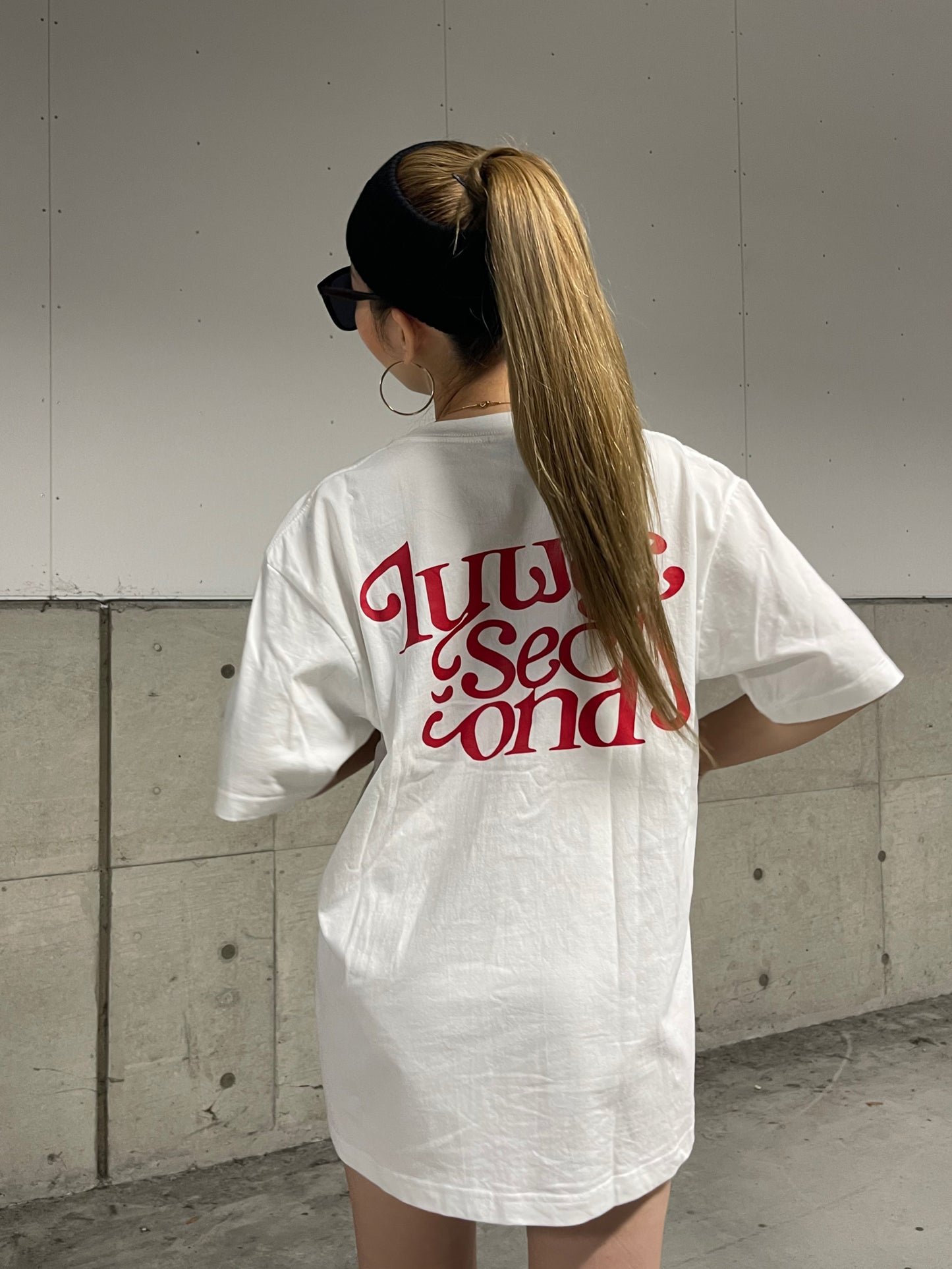 バックロゴオーバーTシャツ DPB73052