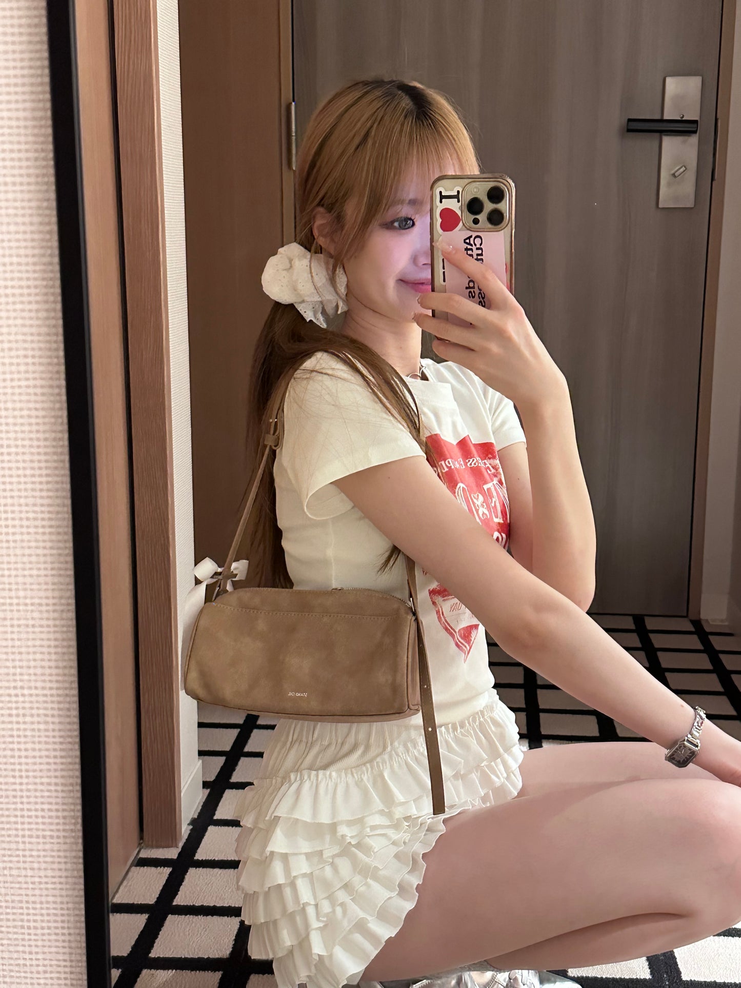 ハートプリントTシャツ DPB81082