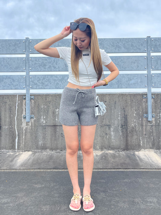 ワンポイントクロップドTシャツ DPB73055