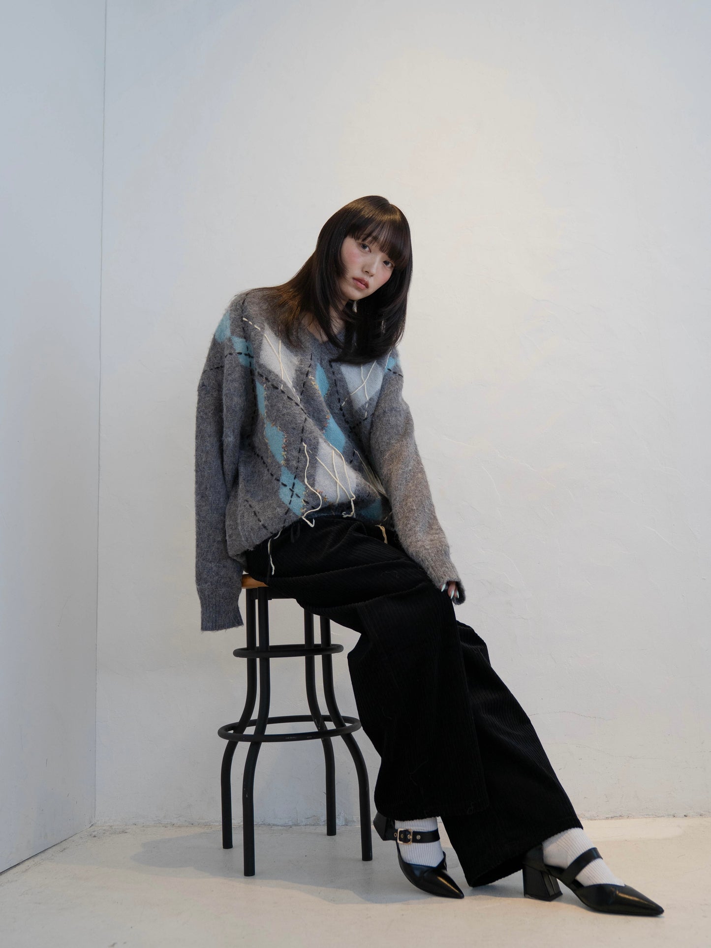 コーデュロイワイドパンツ DPC02008