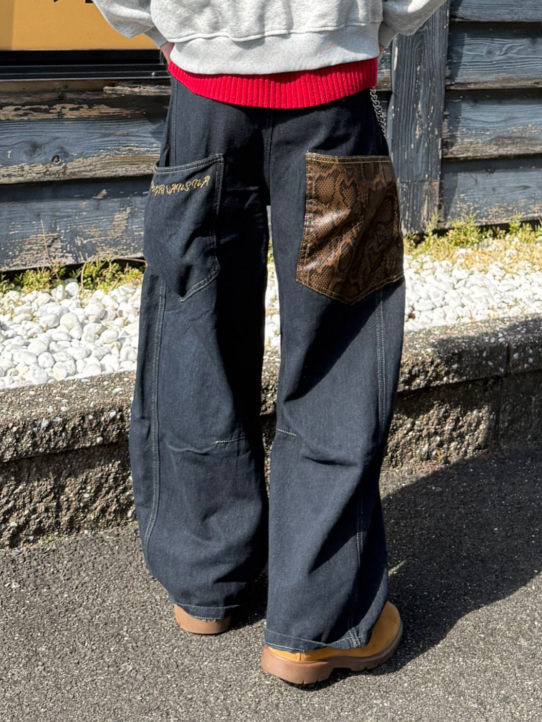 ポケットレオパードデニムパンツ DPB90059 – CRAMMY