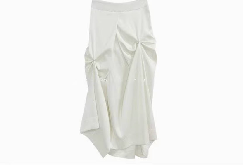 アシメプリーツリボンスカート DPB71338