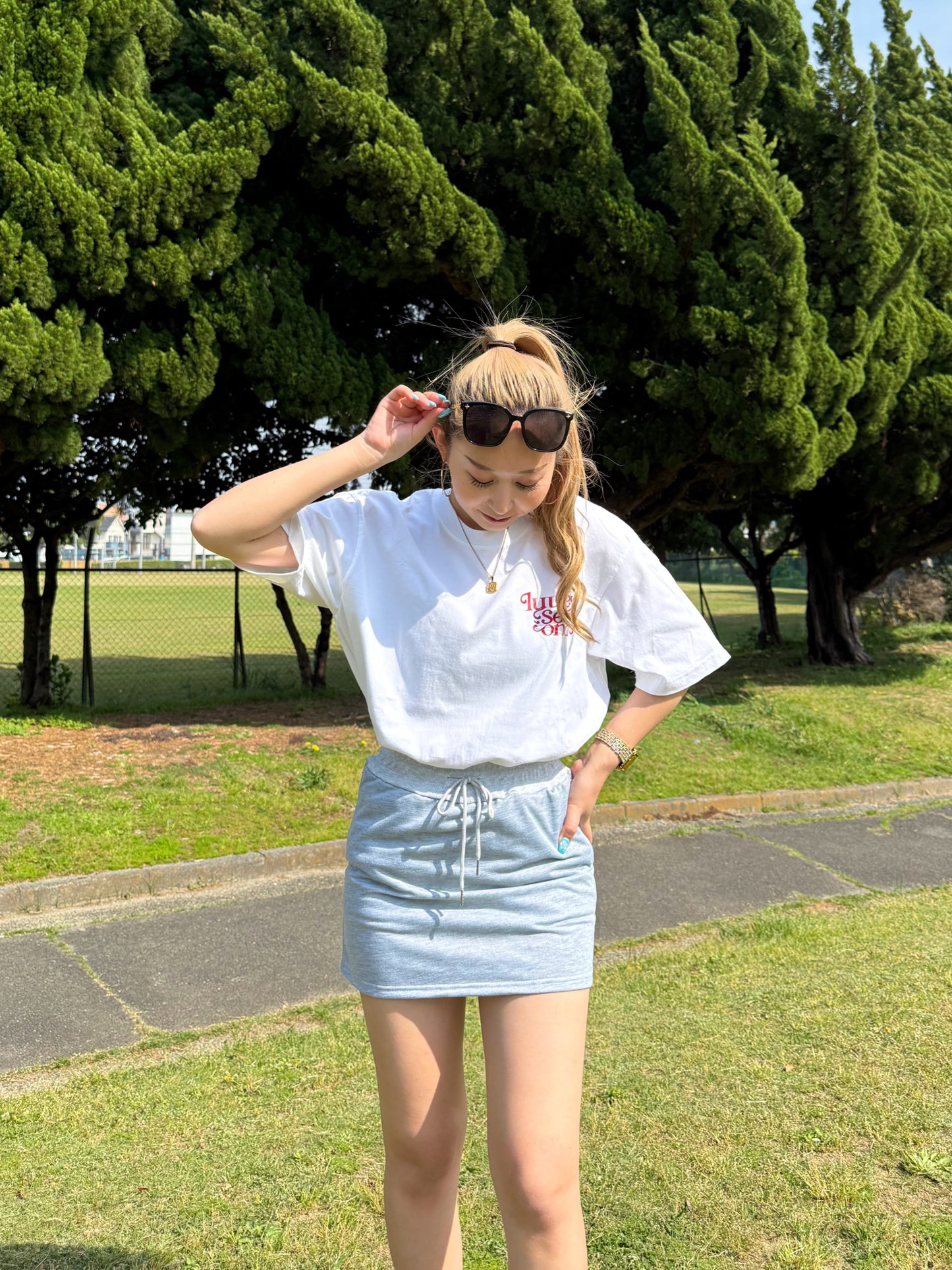 バックロゴオーバーTシャツ DPB73052