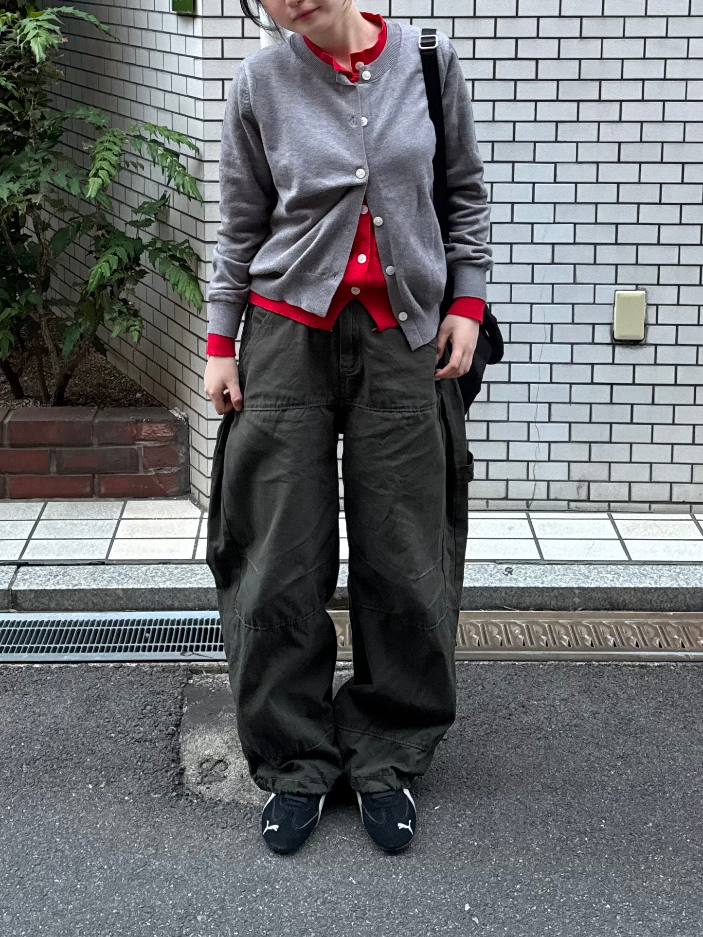 レイヤードライクカラーカーディガン DPB85088