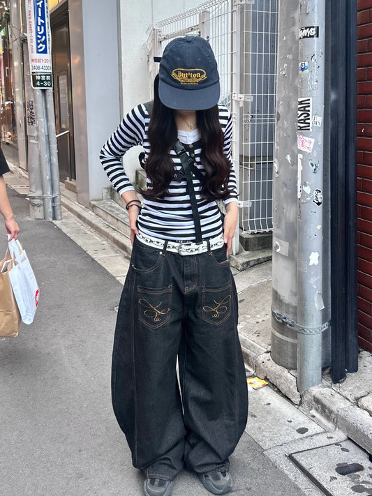 フロントステッチポケットデニムパンツ DPB92028