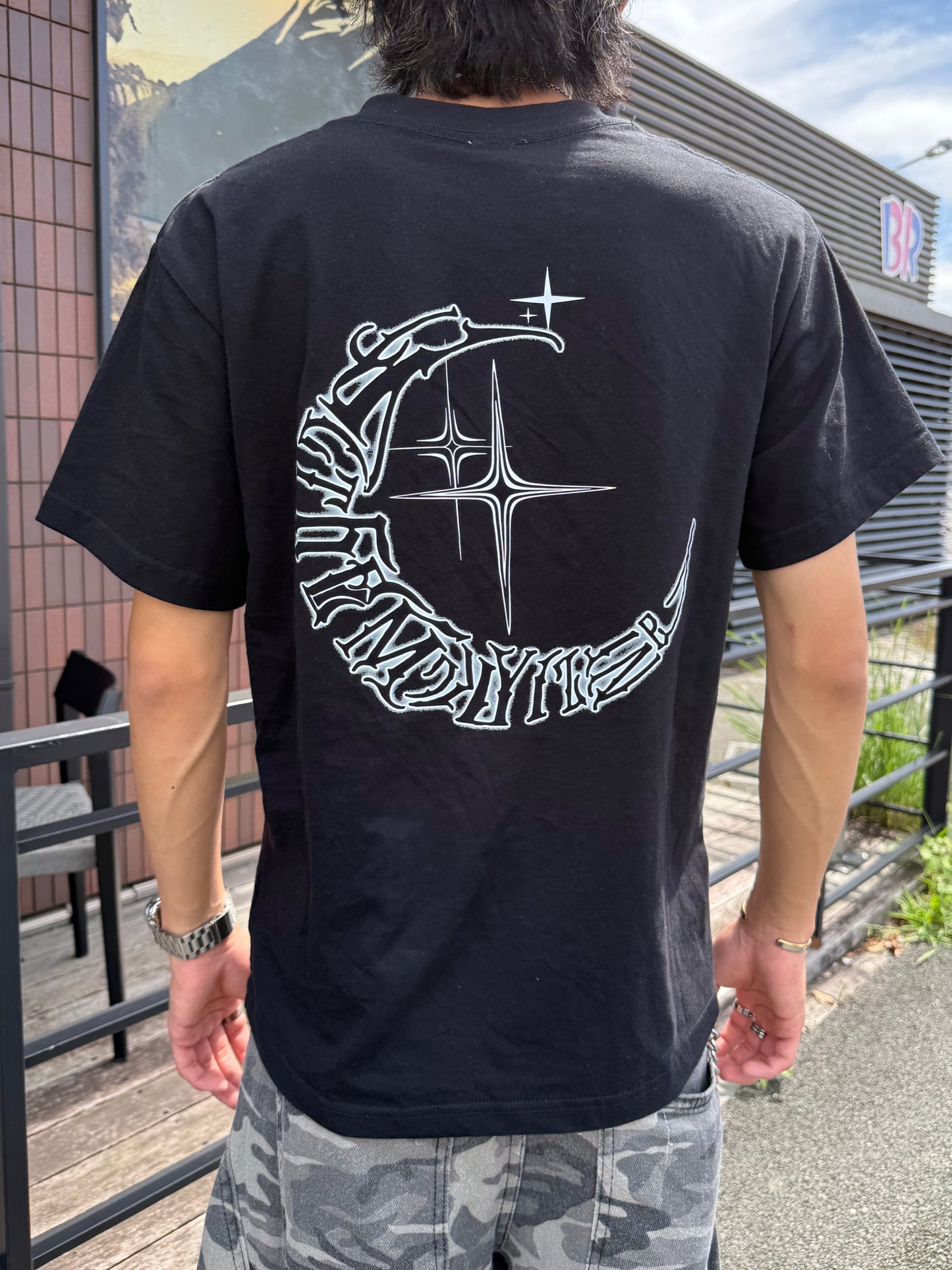 ムーンデザインバックロゴTシャツ DPB90007