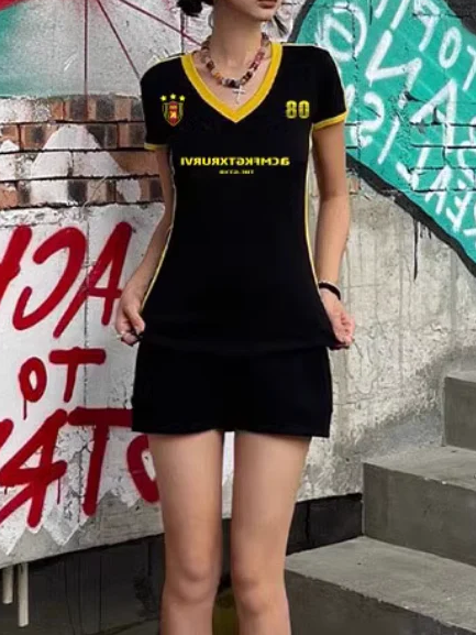 バイカラースポーツTシャツ DPB71520
