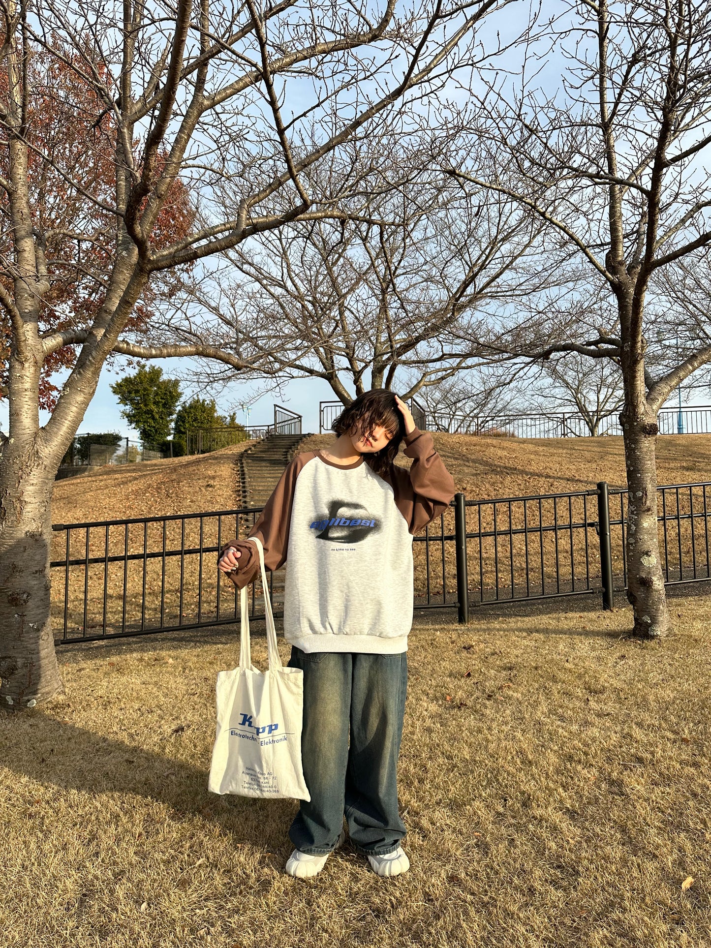 ウォッシュドワイドデニムパンツ DPB70018