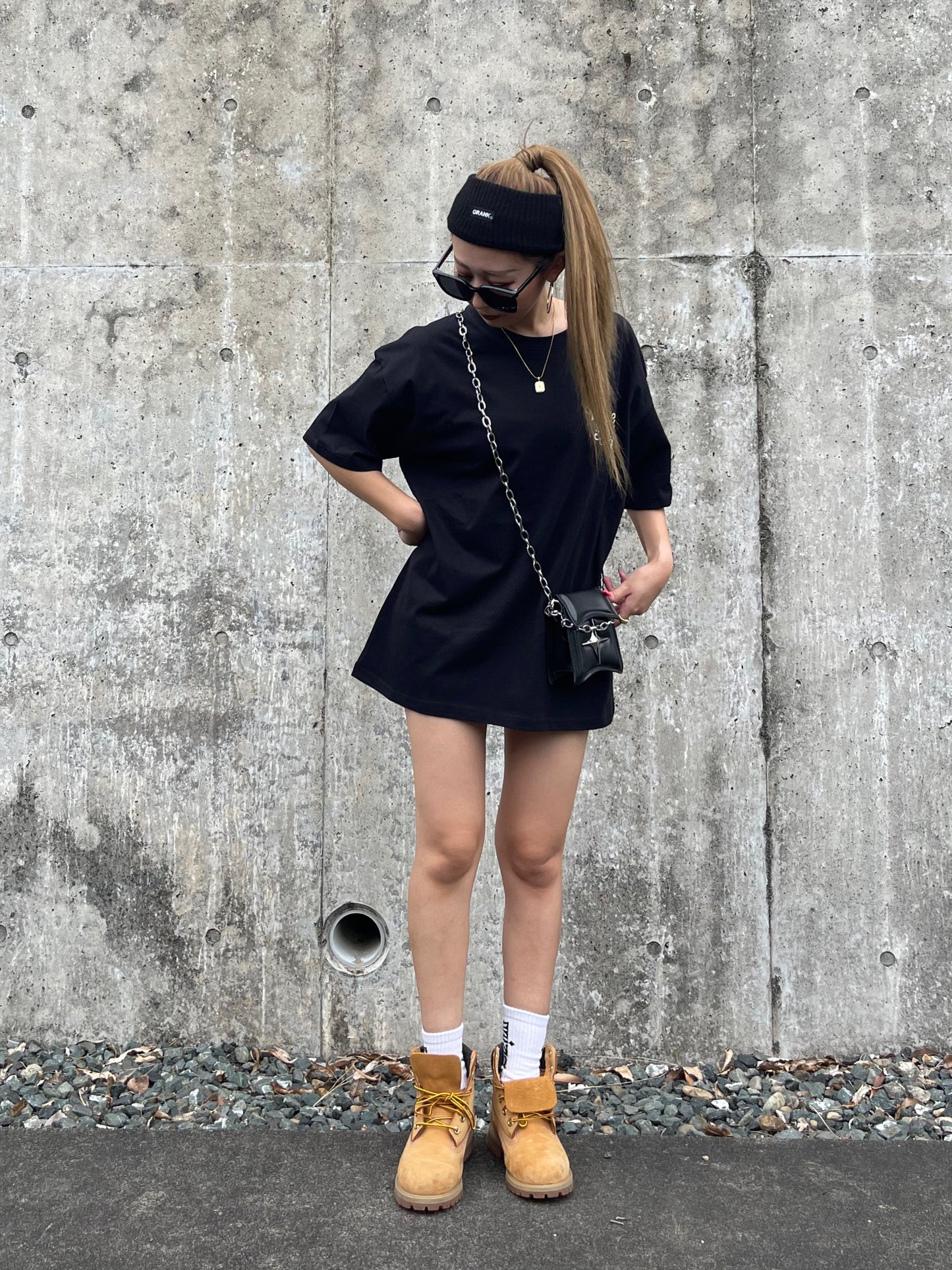 バックロゴオーバーTシャツ DPB73052