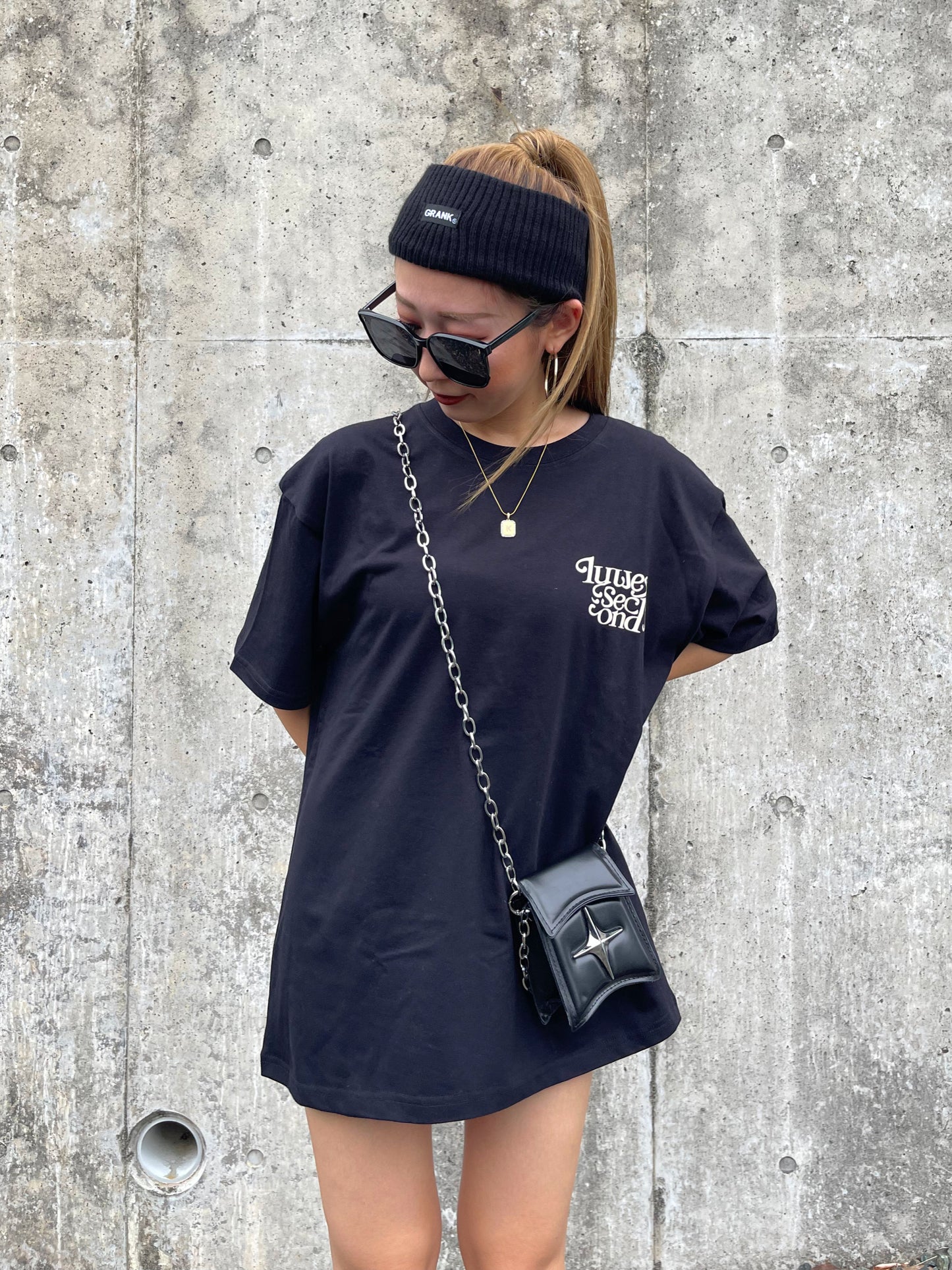 バックロゴオーバーTシャツ DPB73052