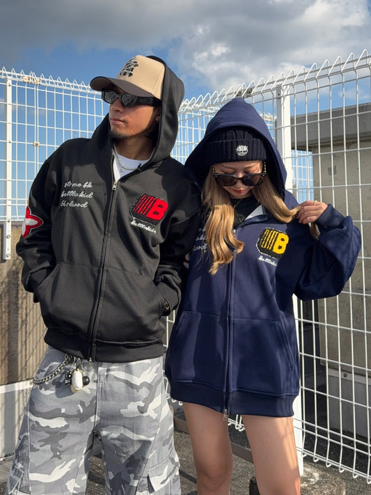 ポイントロゴジップパーカー DPB90061