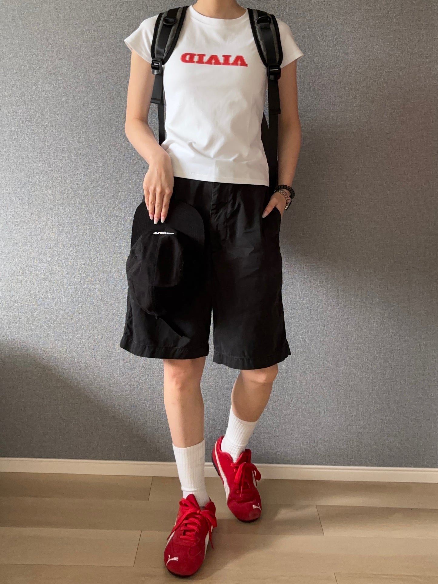 レッドロゴTシャツ DPB88021
