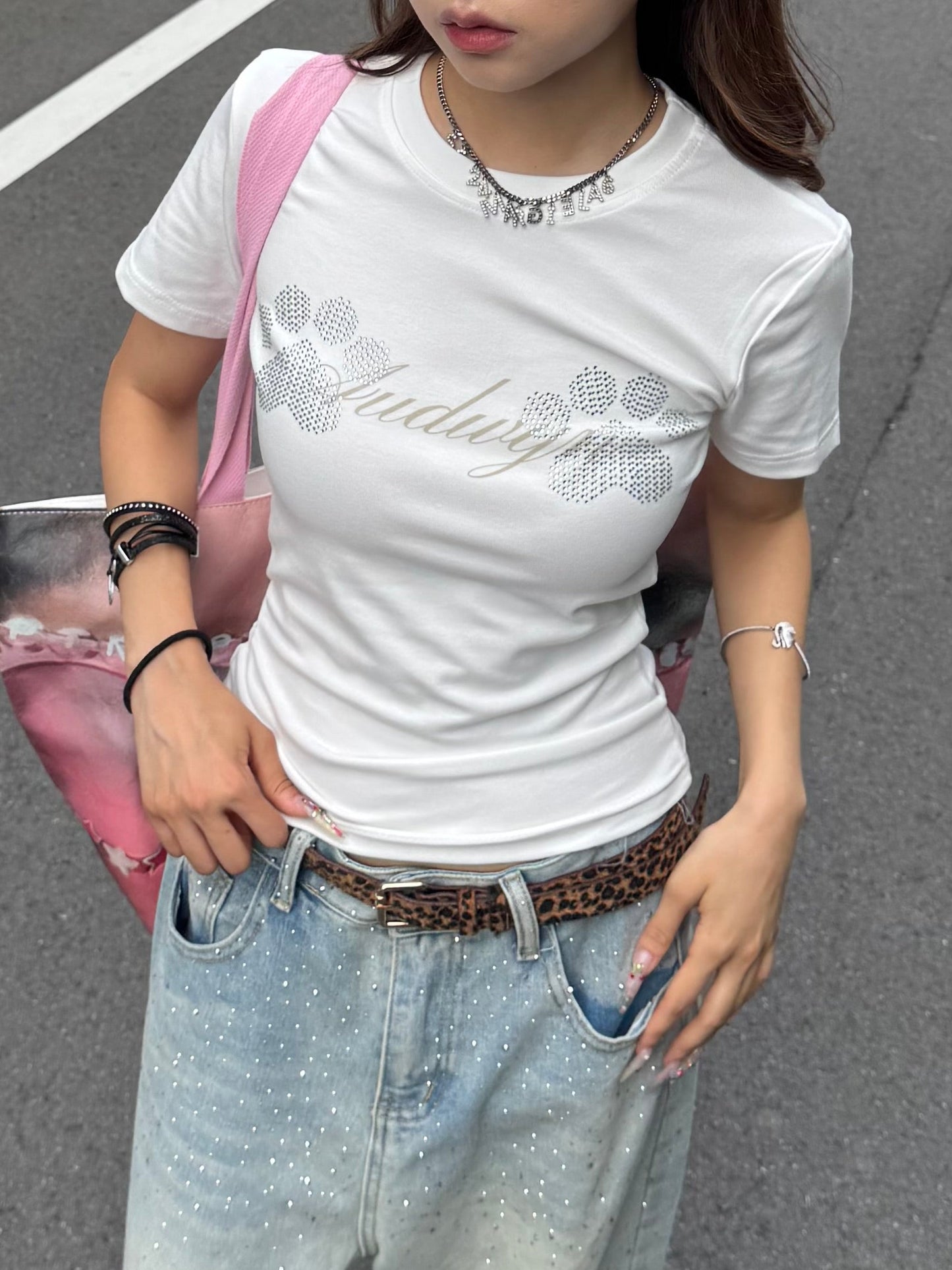 ストーンドッグTシャツ DPB86084