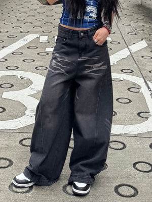 バルーンウォッシュドデニムパンツ DPB86055