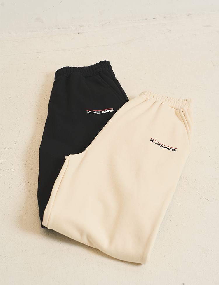 K.ADAMS LOGO SWEAT PANTS