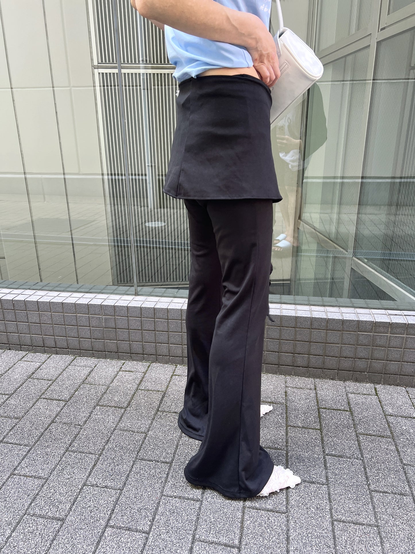 スカートレイヤードフレアパンツ DPB79163