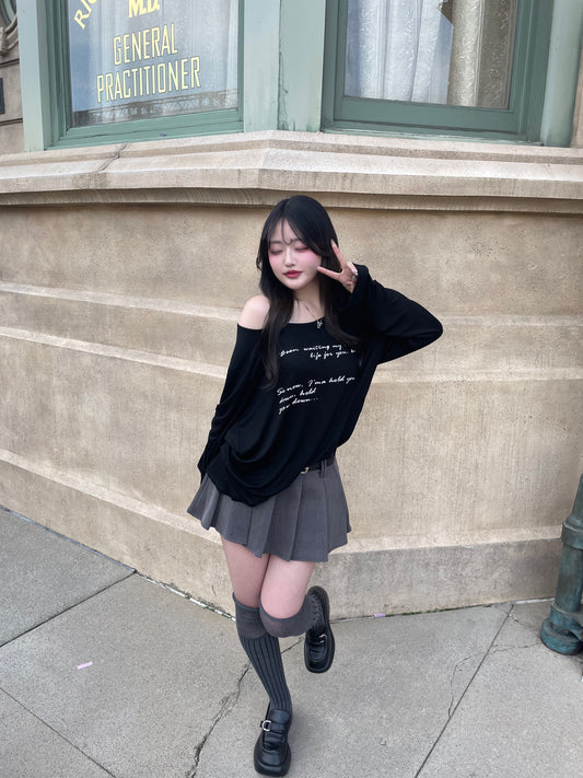 ウエストベルトプリーツスカート DPB74015