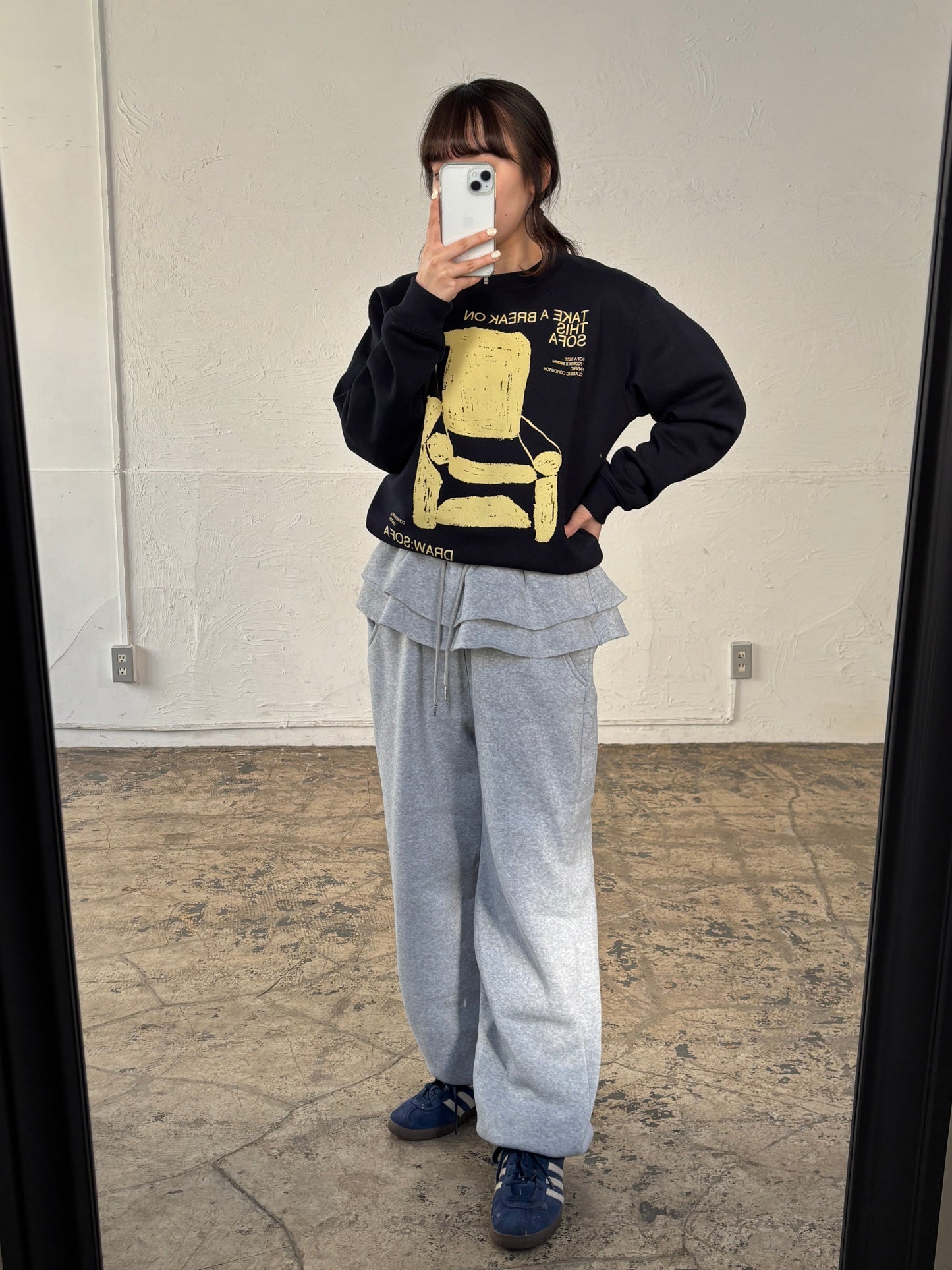 フリルデザインスウェットパンツ DPB84078