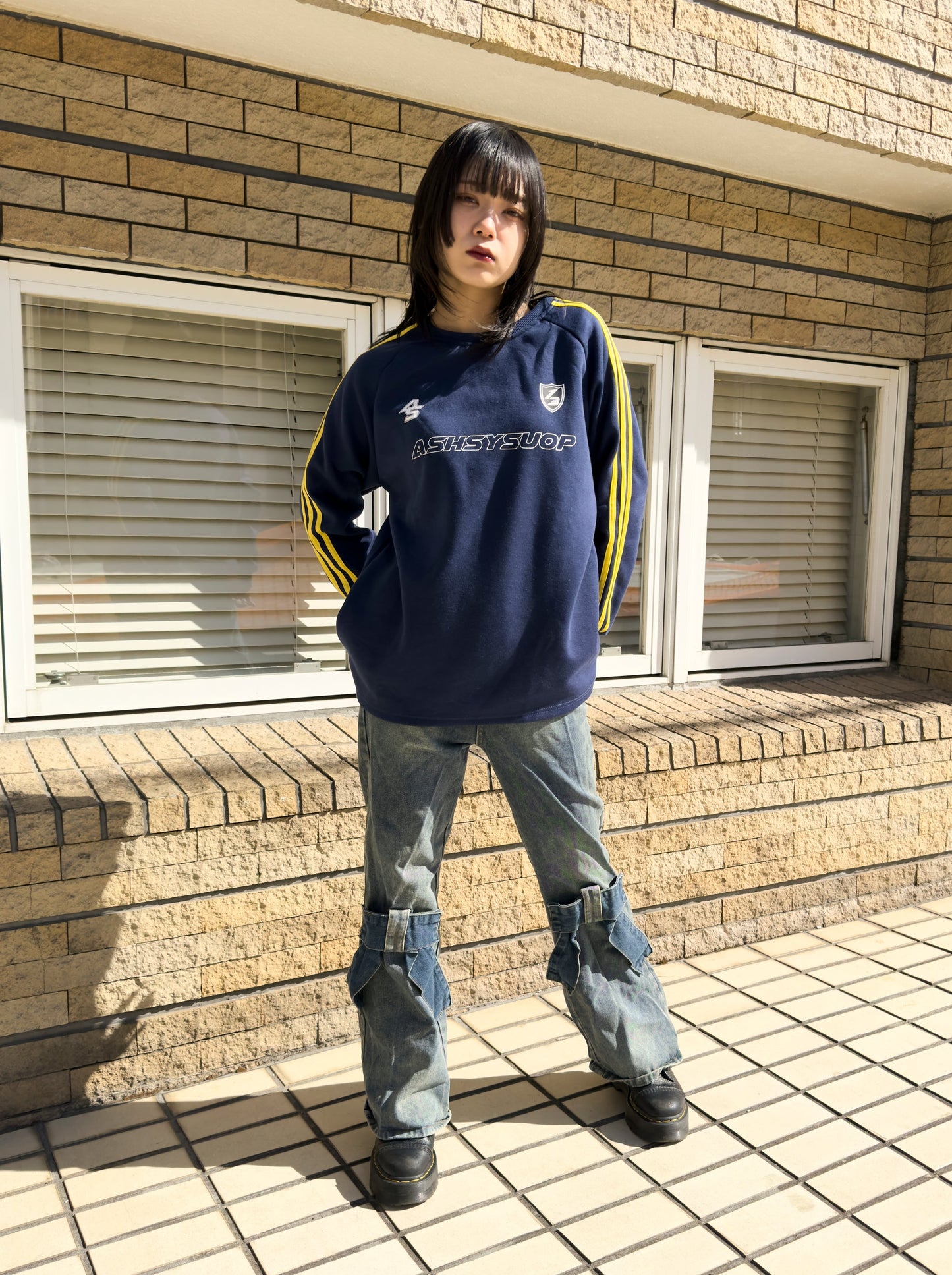 ロゴラインスウェット DPA20329