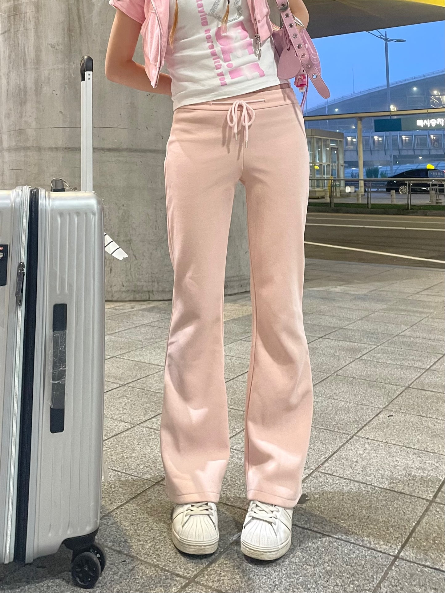 スリムフレアスウェットパンツ DPB67097