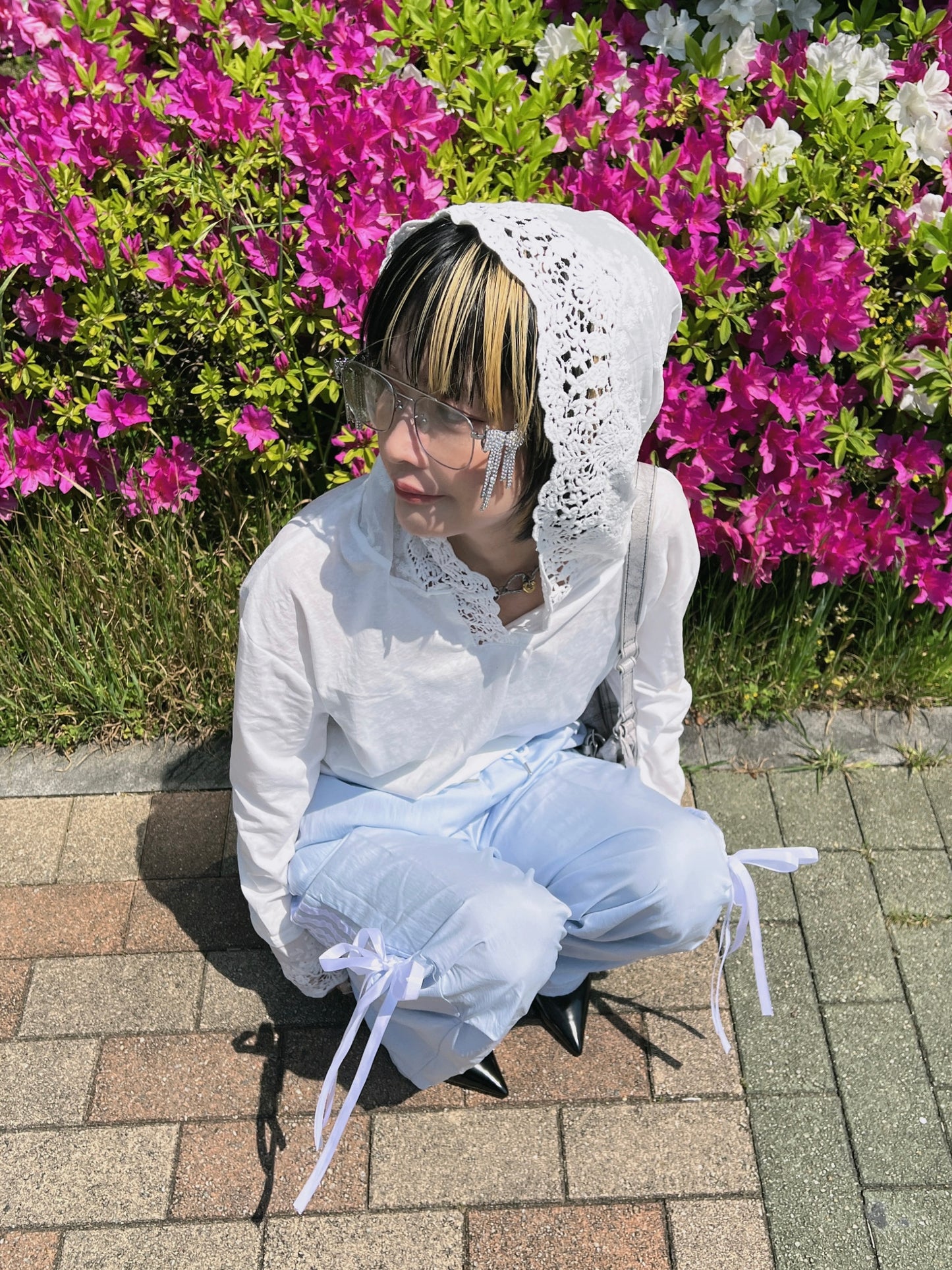 ラインリボンワイドパンツ DPB79139