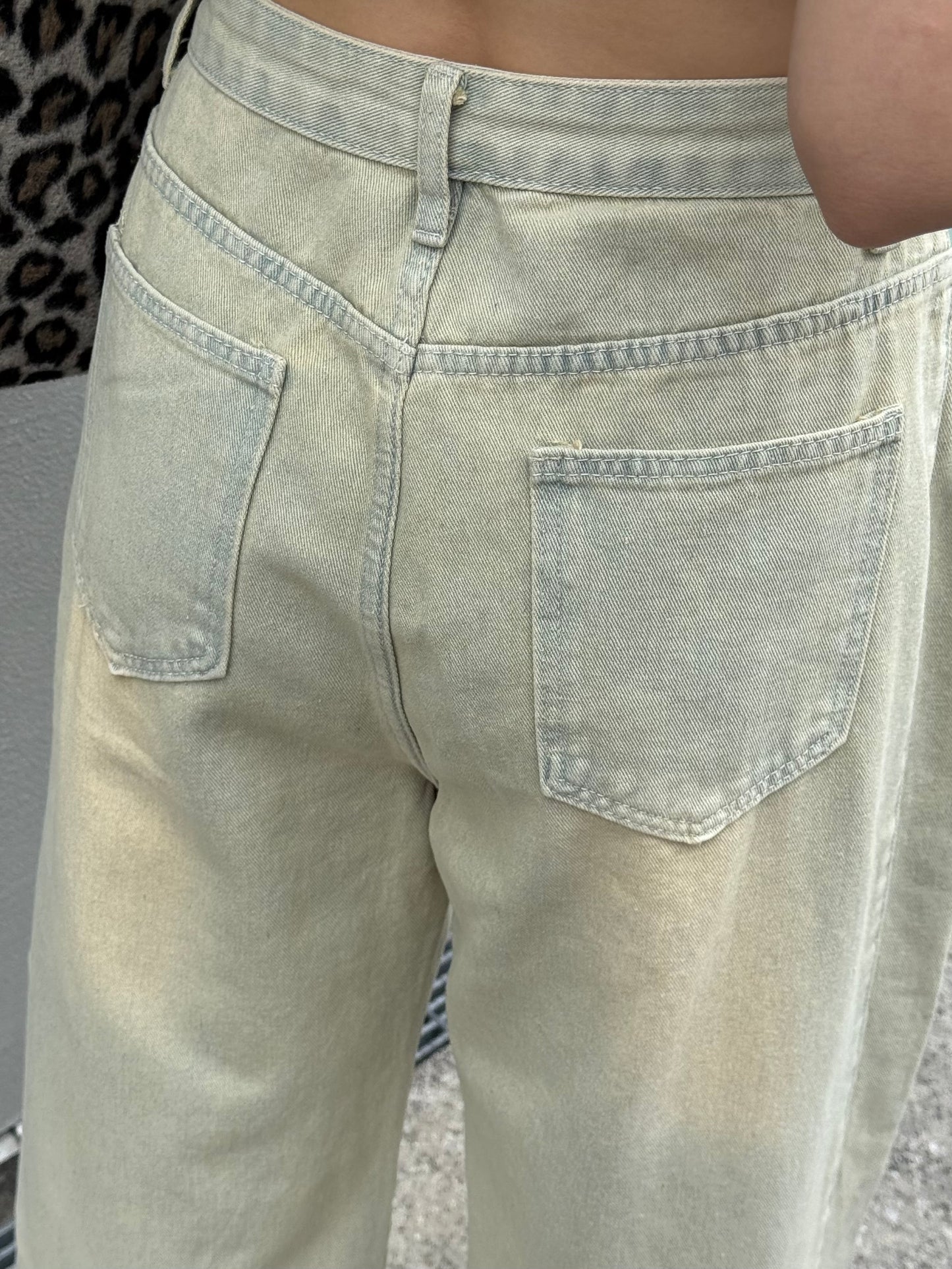 2way裾ボタンデニムパンツ DPB47431