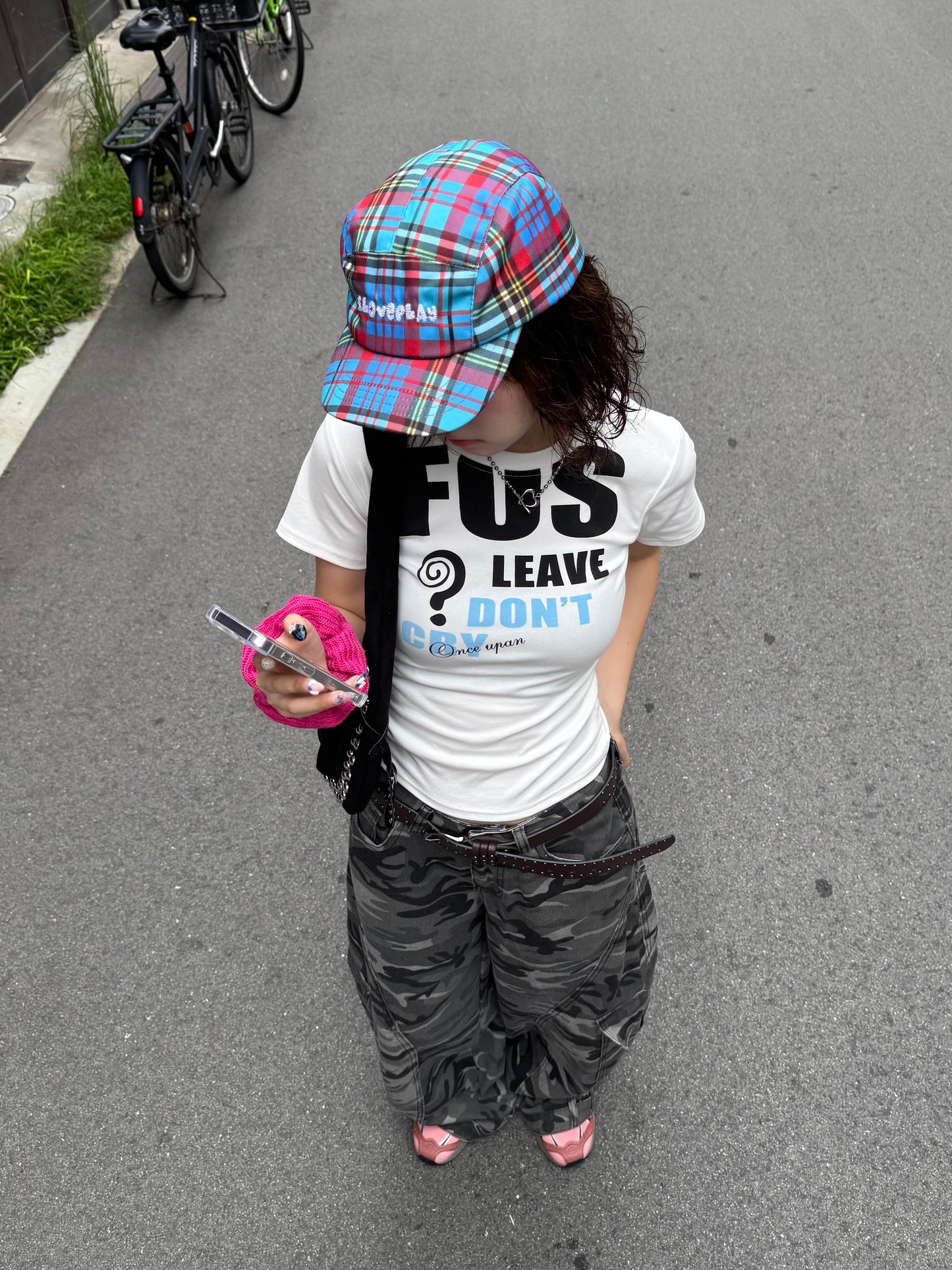 FUSグラフィックTシャツ DPB85266