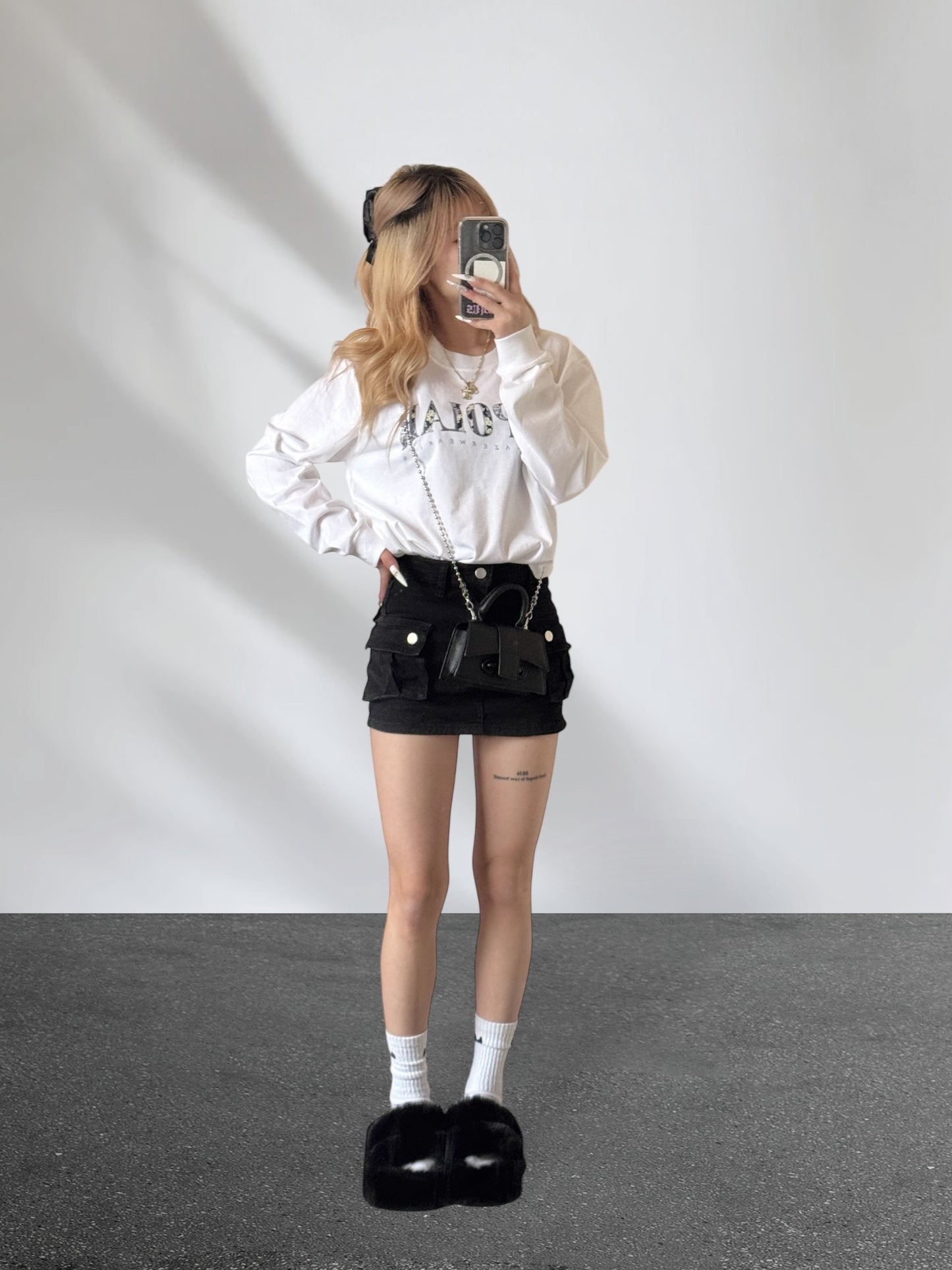 ロゴデザインロングTシャツ DPB42316