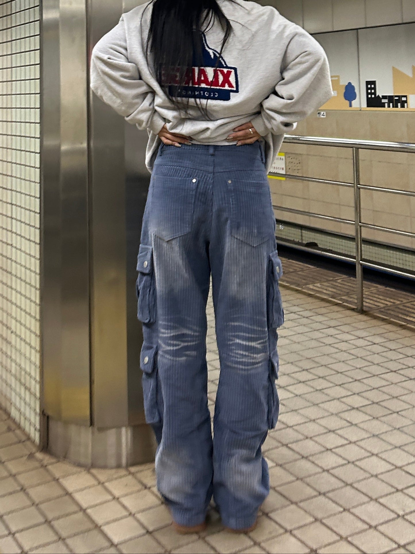 コーデュロイカーゴパンツ DPB69075
