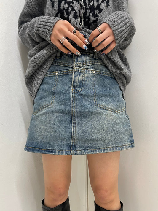 デニムミニスカート DPB64095