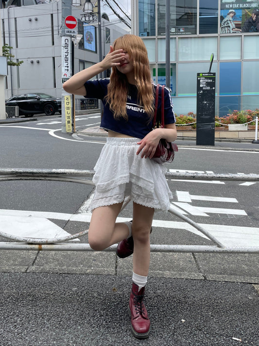 アシンメトリーフリルミニスカート DPB68080